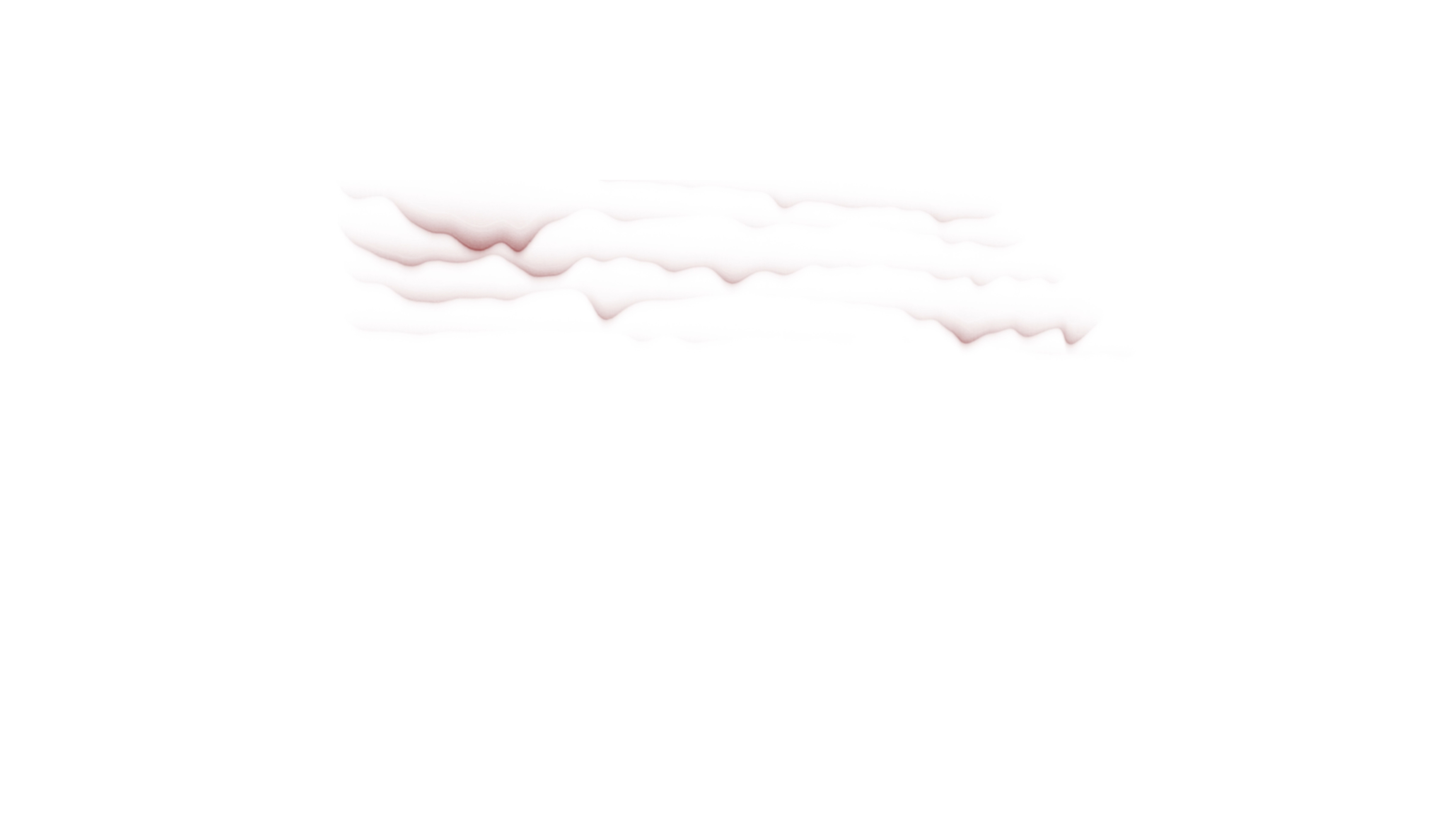 Abstract image with wavy, layered pink and white lines against a clean white background. The soft gradient creates a serene and soothing visual effect.